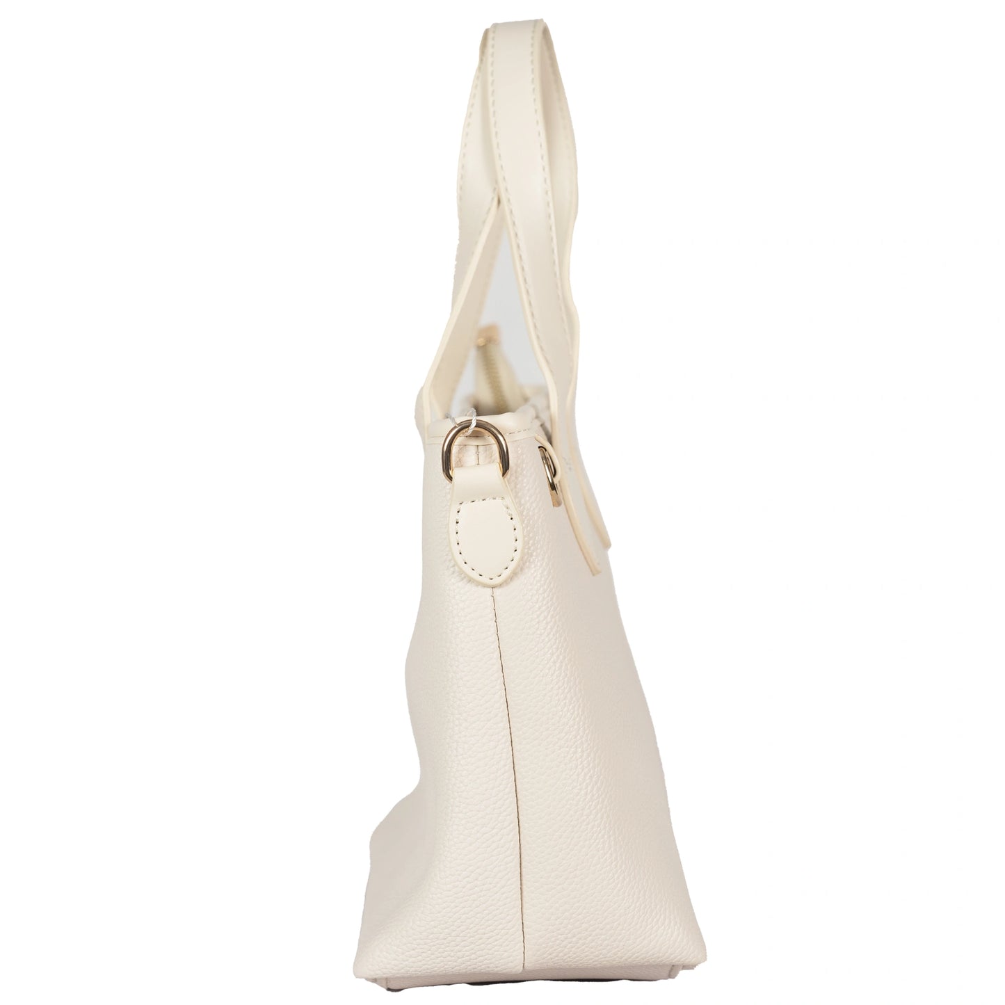 Design 5 Elegant Dual-Use Leather Bag with Gold Accents