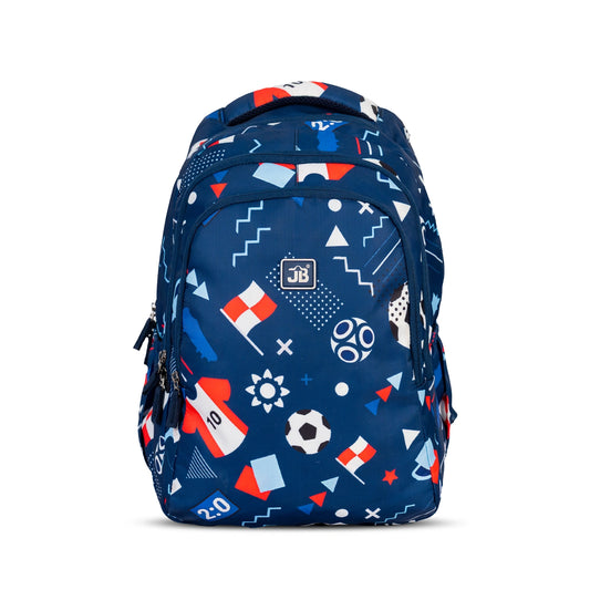 School Backpack 18"in | Age 8–11 | Grade III, IV, V, VI | 32.6L | Scribbles