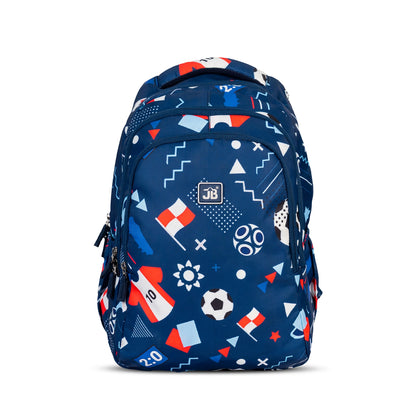 School Backpack 19"in | Age 9+ | Grade V To XII | 37L | Graffix
