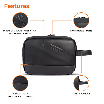 Travel Pouch | Multipurpose Toiletry & Gadget Organizer.
