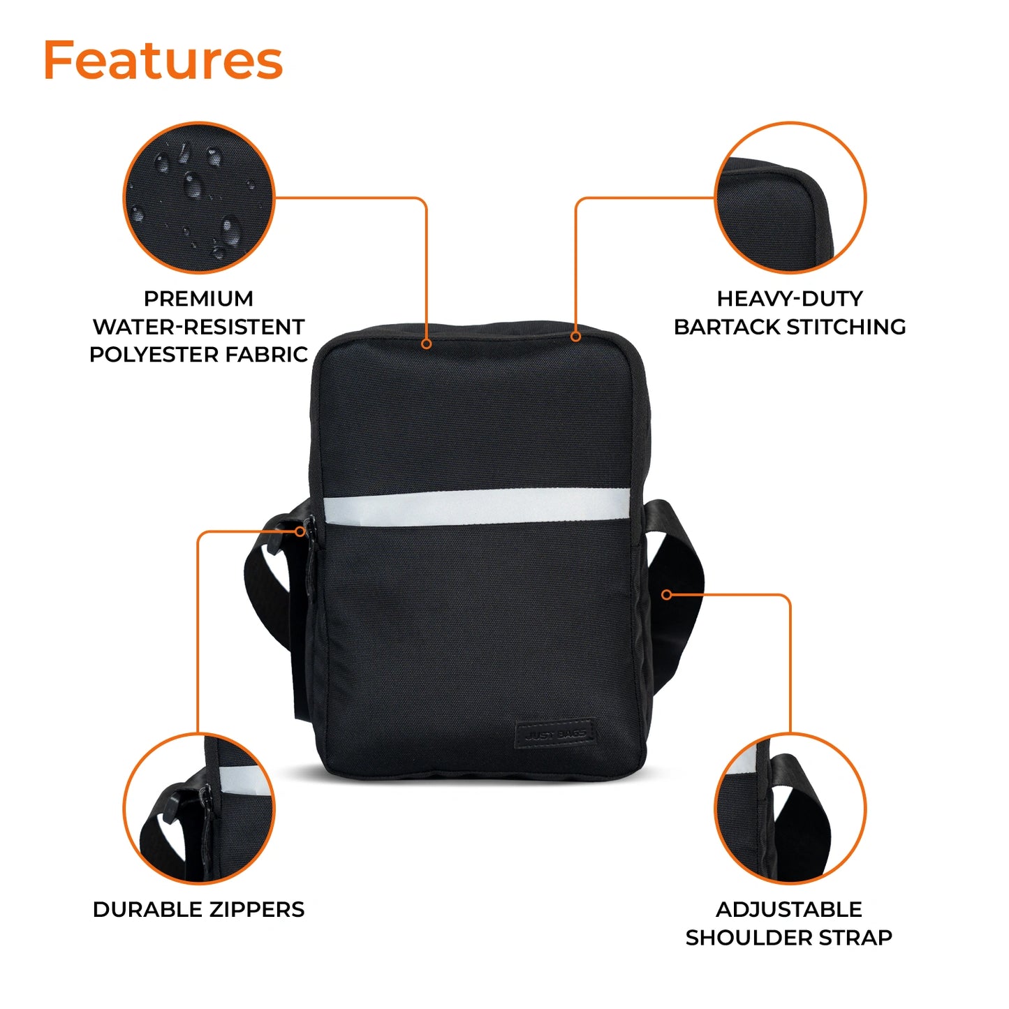 Crossbody Sling Bag For Men & Women