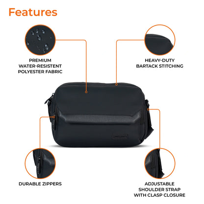 Cross Body Sling Bag For Men & Women