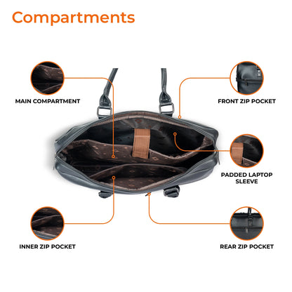 Laptop Messenger Bag For Men & Women