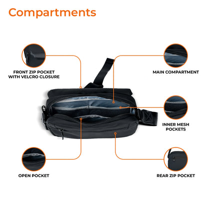 Cross Body Sling Bag For Men & Women