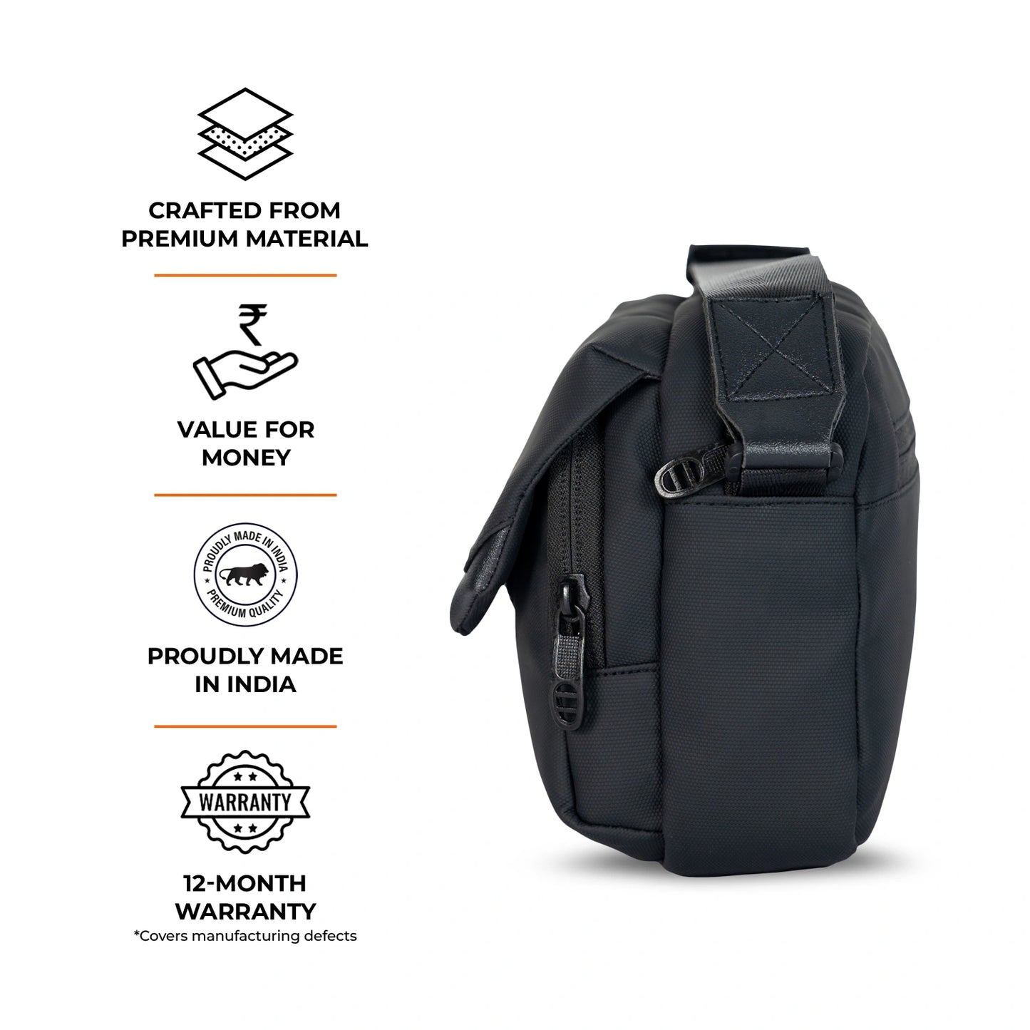 Cross Body Sling Bag For Men & Women