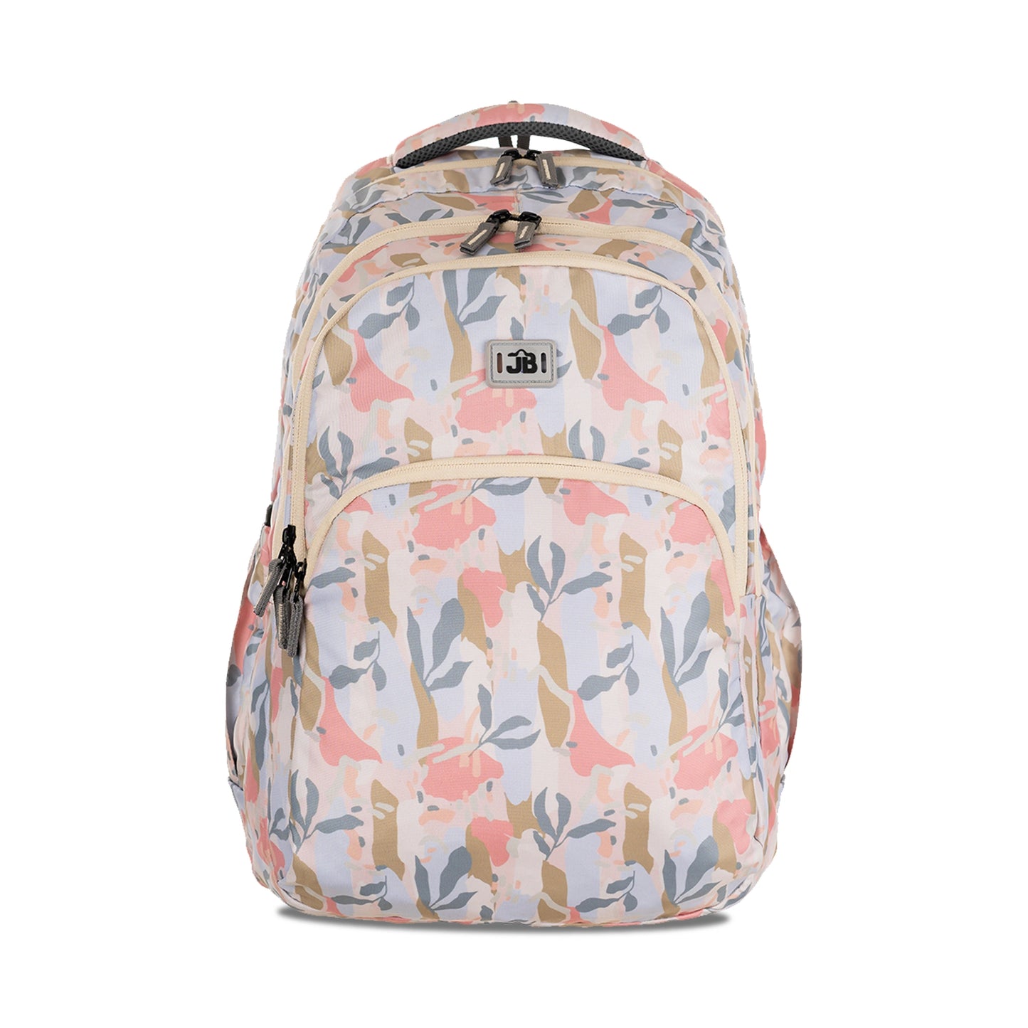 JB Printed (19inch)(47cm) Backpack(4zip) – Stylish & Spacious for School & College