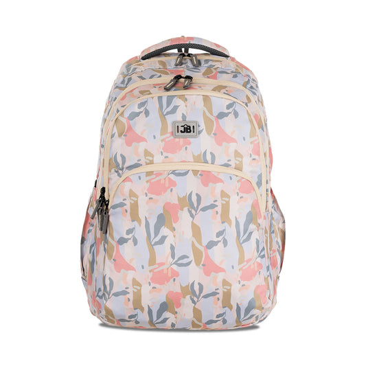 JB Printed (19inch)(47cm) Backpack(4zip) – Stylish & Spacious for School & College