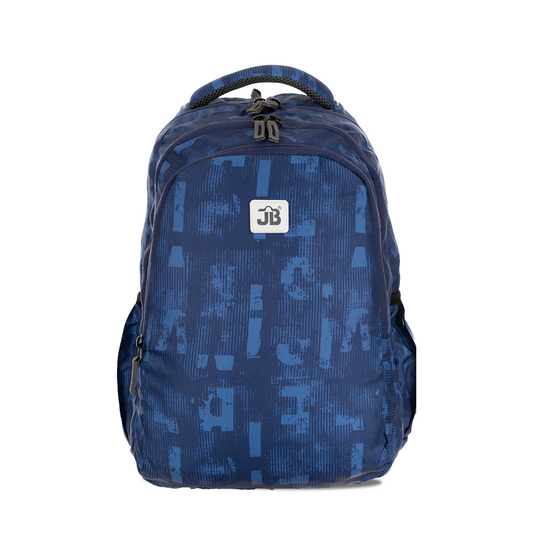 Midnight Marvel School Backpack - 17 Inch (Navy Blue)