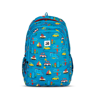 School Backpack 19"in | Age 9+ | Grade V To XII | 37L | Graffix
