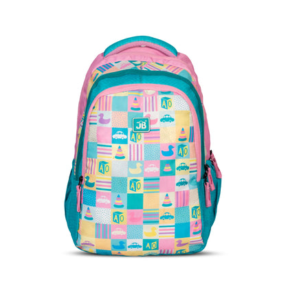 School Backpack 19"in | Age 9+ | Grade V To XII | 37L | Graffix