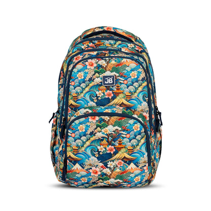 School Backpack 18"in | Age 8–11 | Grade III, IV, V,VI | 38L | Murex