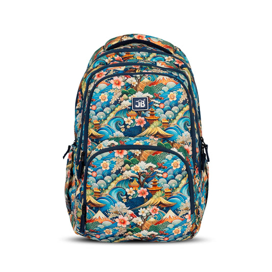 School Backpack 18"in | Age 8–11 | Grade III, IV, V,VI | 38L | Murex