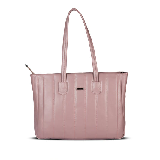 Laptop Tote Bag (Elara Soft Tote) – Work & College Bag with Padded Laptop Compartment