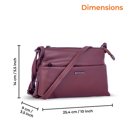 JustBags Sleek Stride Sling Bag