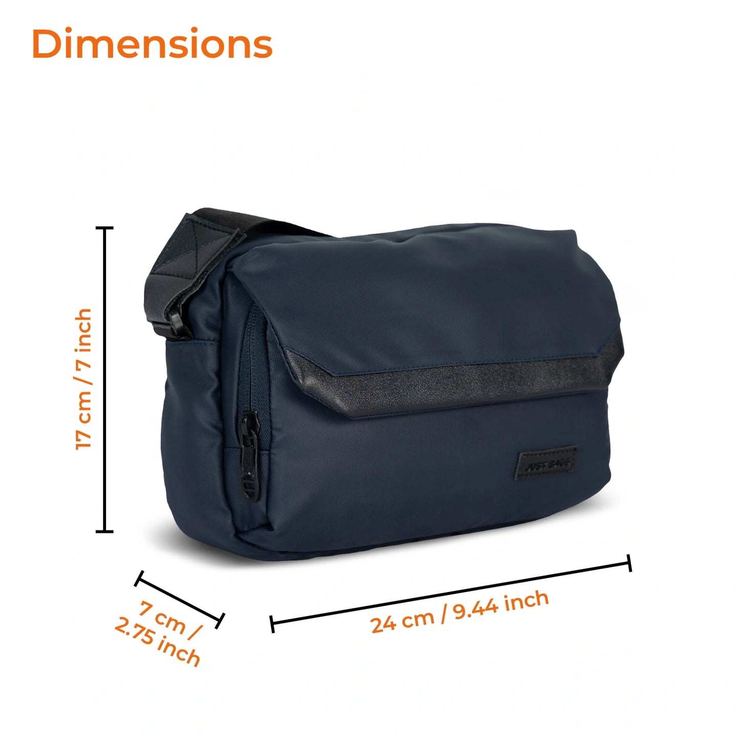 Cross Body Sling Bag For Men & Women