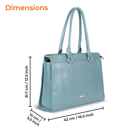 Laptop Tote Bag – Work & College Bag with Padded Laptop Compartment