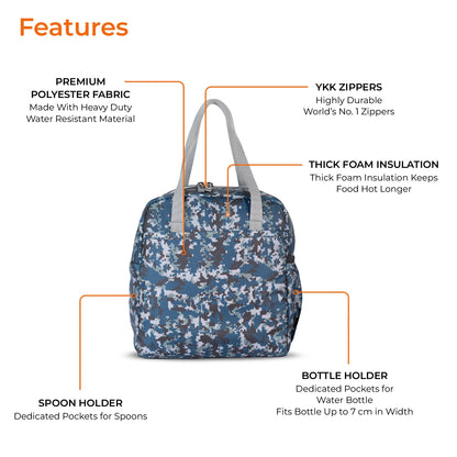 MealMover 8L Insulated Lunch Bag - Perfect for Work & School | Age 5 to 60