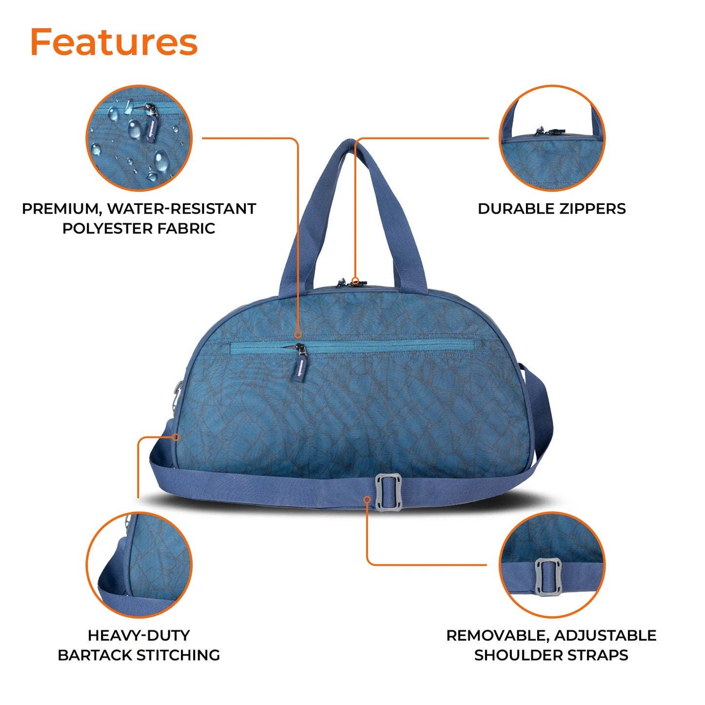 Travel Duffle for All Ages | Strong, Trendy & Versatile Bag