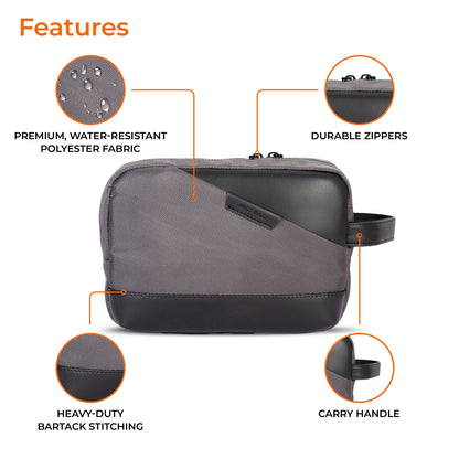 Travel Pouch | Multipurpose Toiletry & Gadget Organizer.