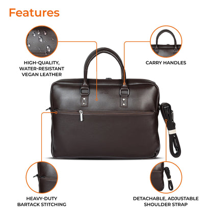 Laptop Messenger Bag For Men & Women
