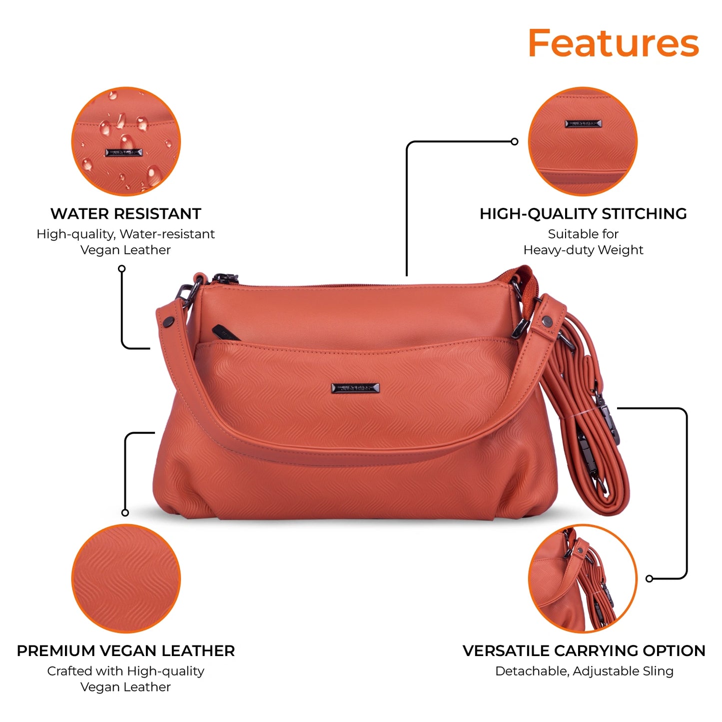 JustBags Curve Sling