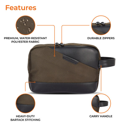 Travel Pouch | Multipurpose Toiletry & Gadget Organizer.