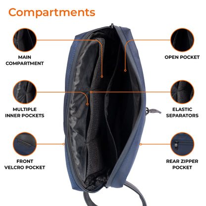 Travel Pouch | Multipurpose Toiletry & Gadget Organizer.