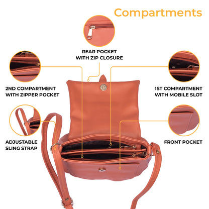 JustBags Lush Loop Sling Bag