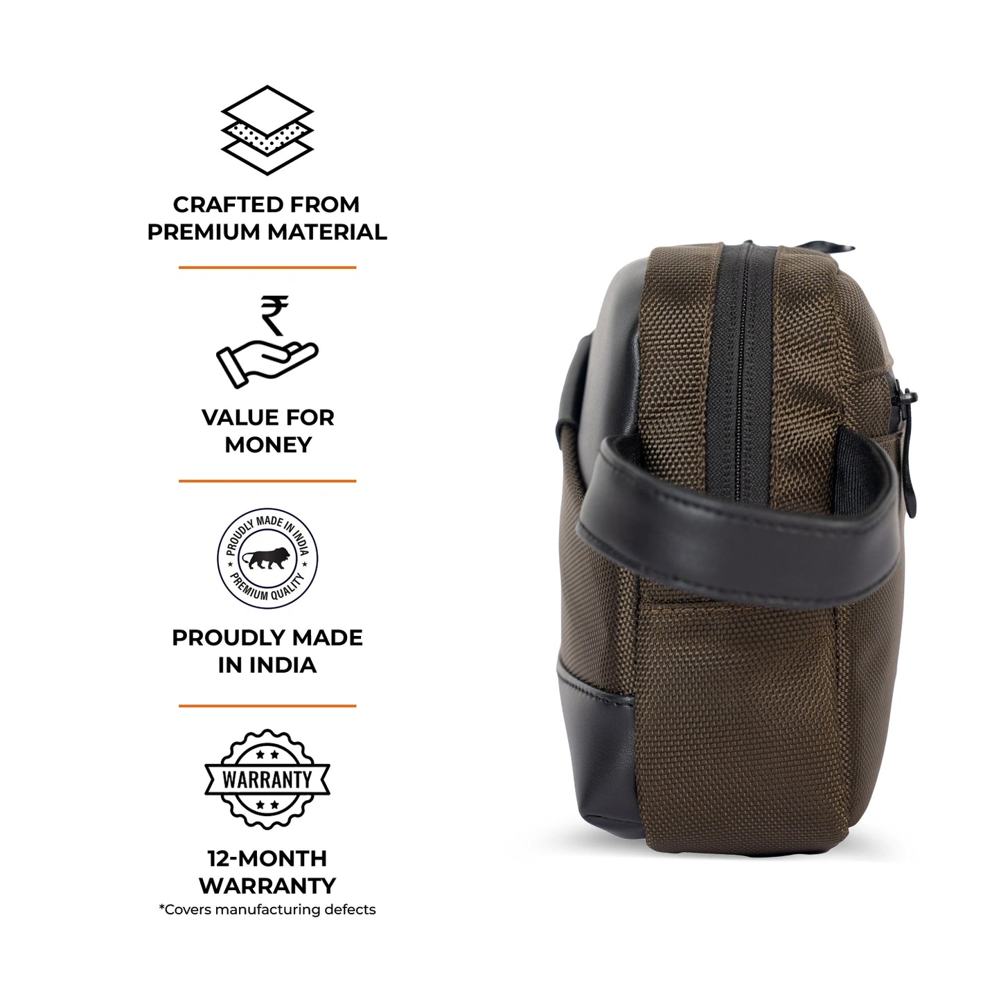Travel Pouch | Multipurpose Toiletry & Gadget Organizer.