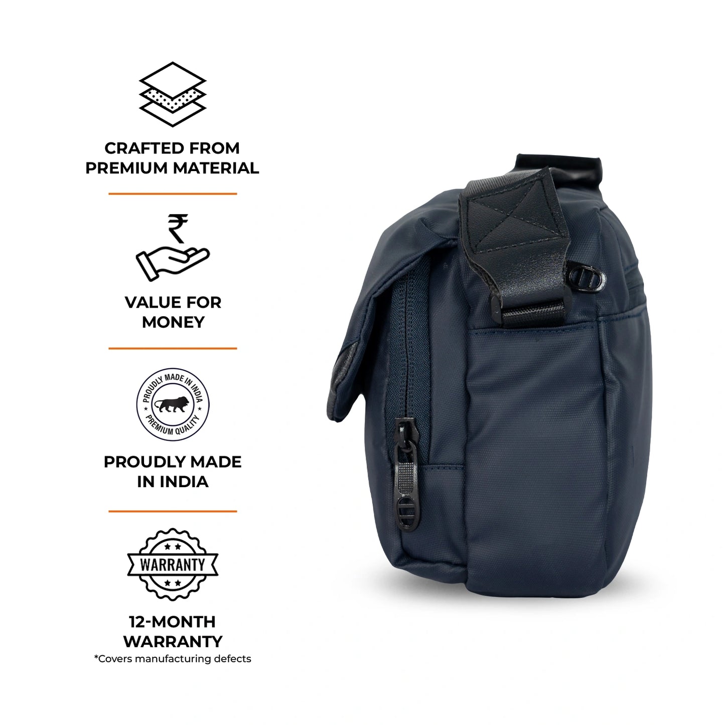 Cross Body Sling Bag For Men & Women