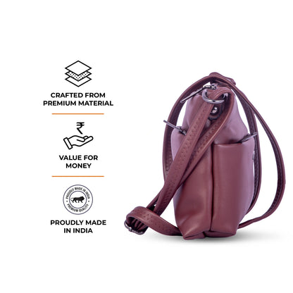 JustBags Sleek Stride Sling Bag