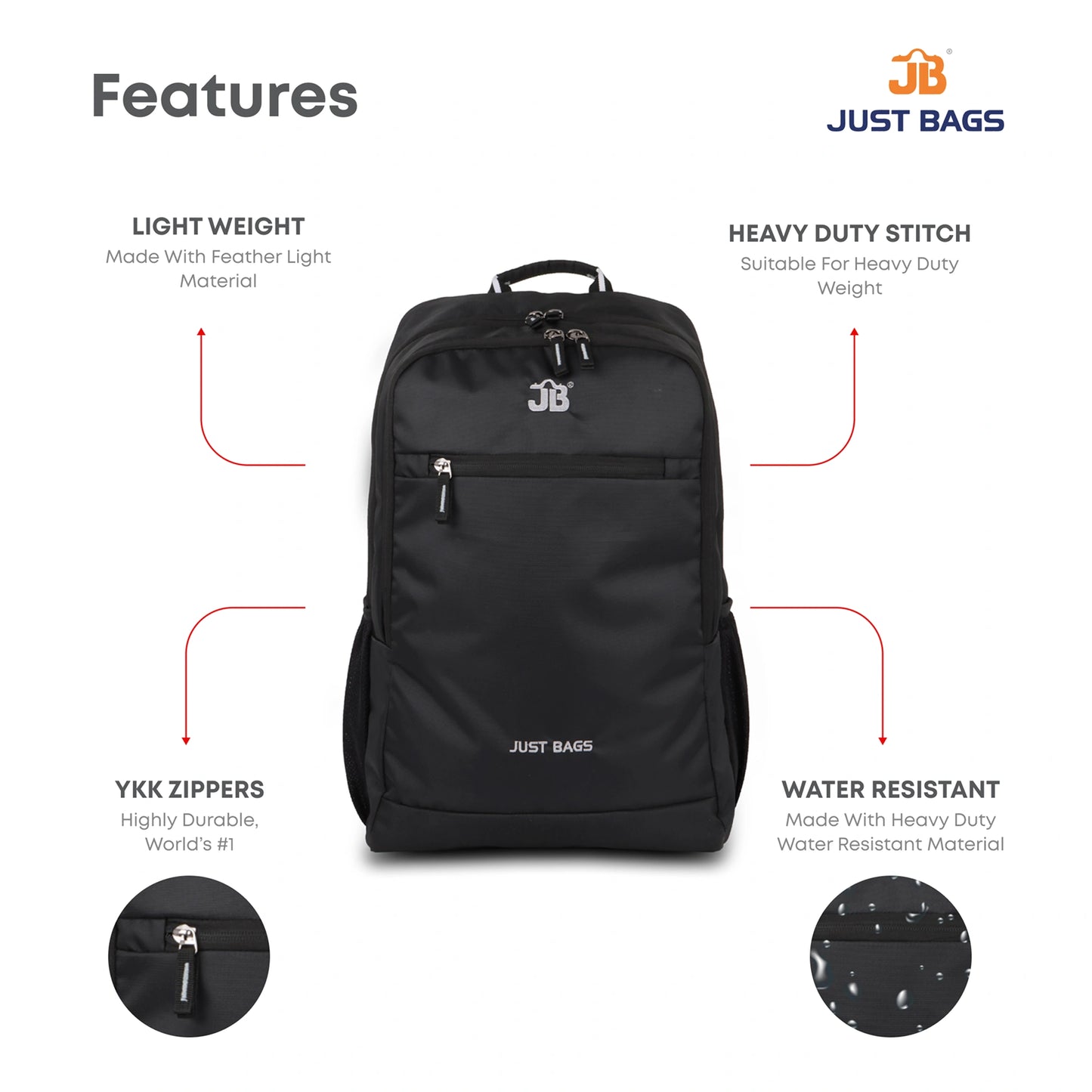 Orbitron 32L Laptop Backpack – Rugged, Sleek & Ready for Anything