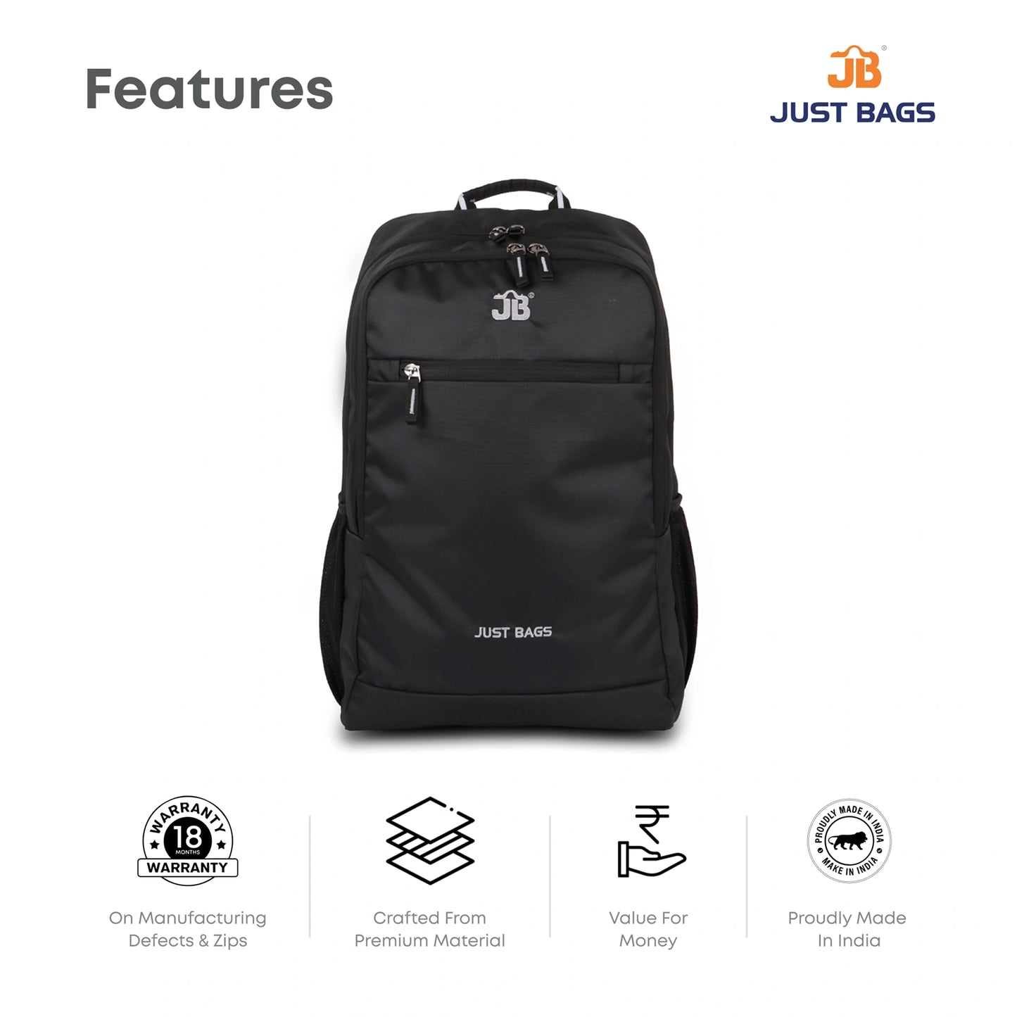 Orbitron 32L Laptop Backpack – Rugged, Sleek & Ready for Anything