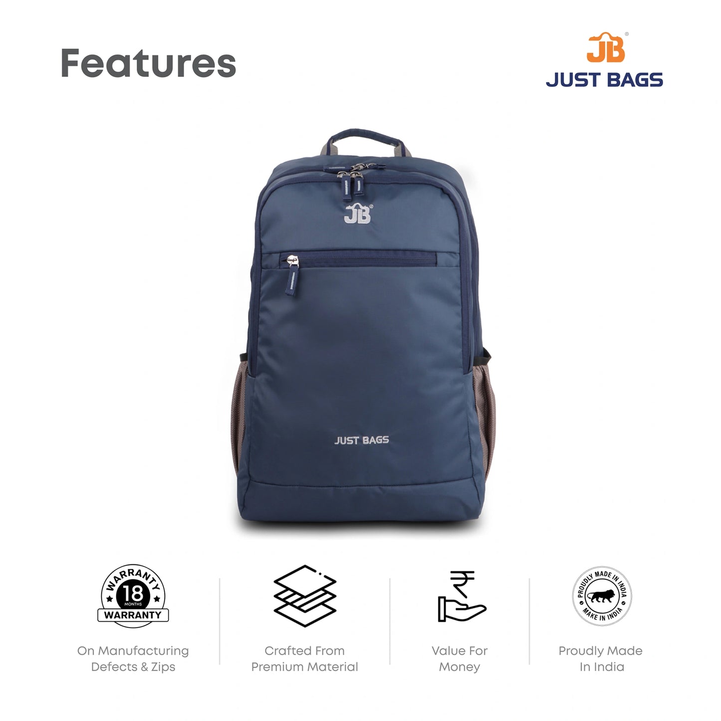 Orbitron 32L Laptop Backpack – Rugged, Sleek & Ready for Anything