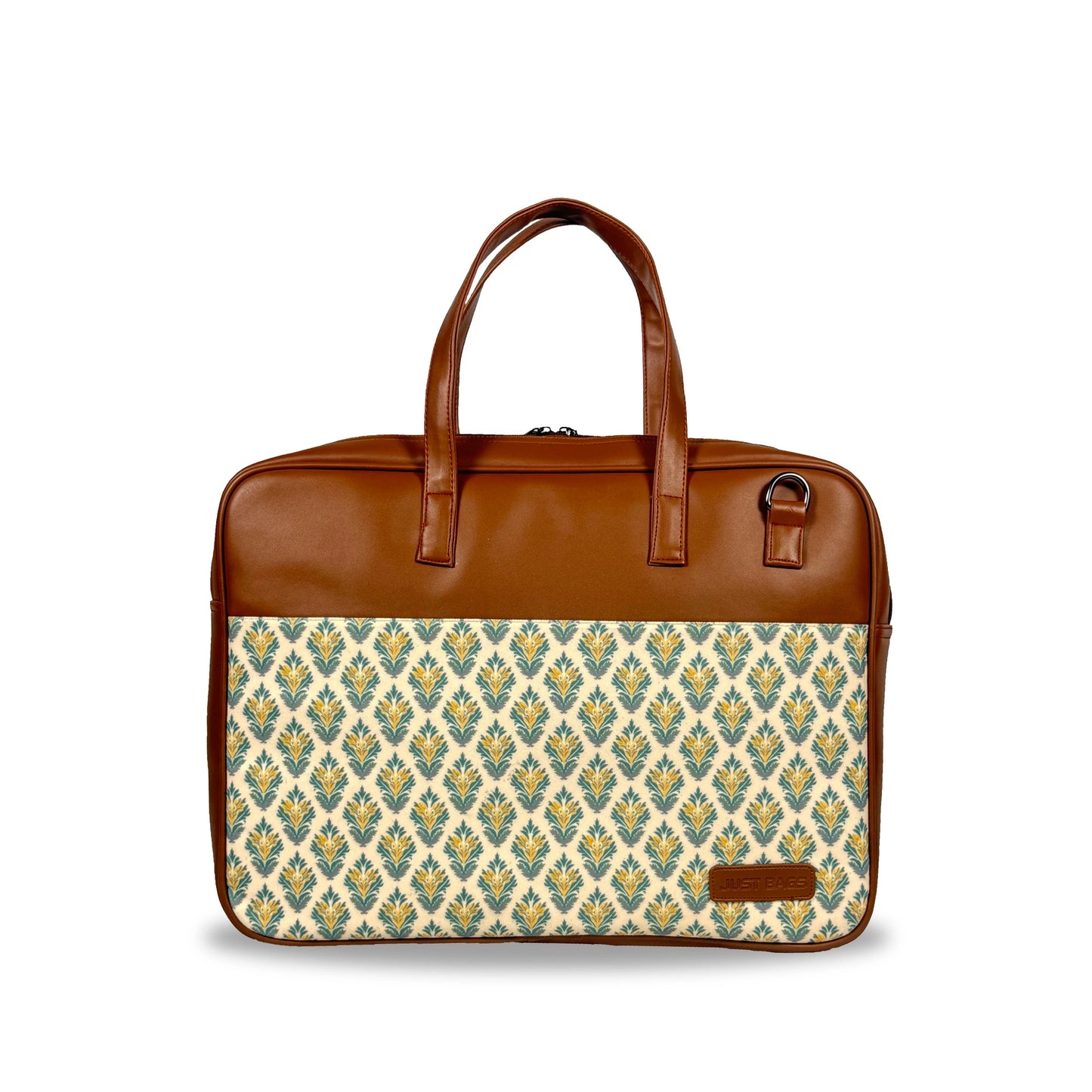All-Over Printed Foam Leather Office Laptop Bag – Fits up to 15.5" Laptop