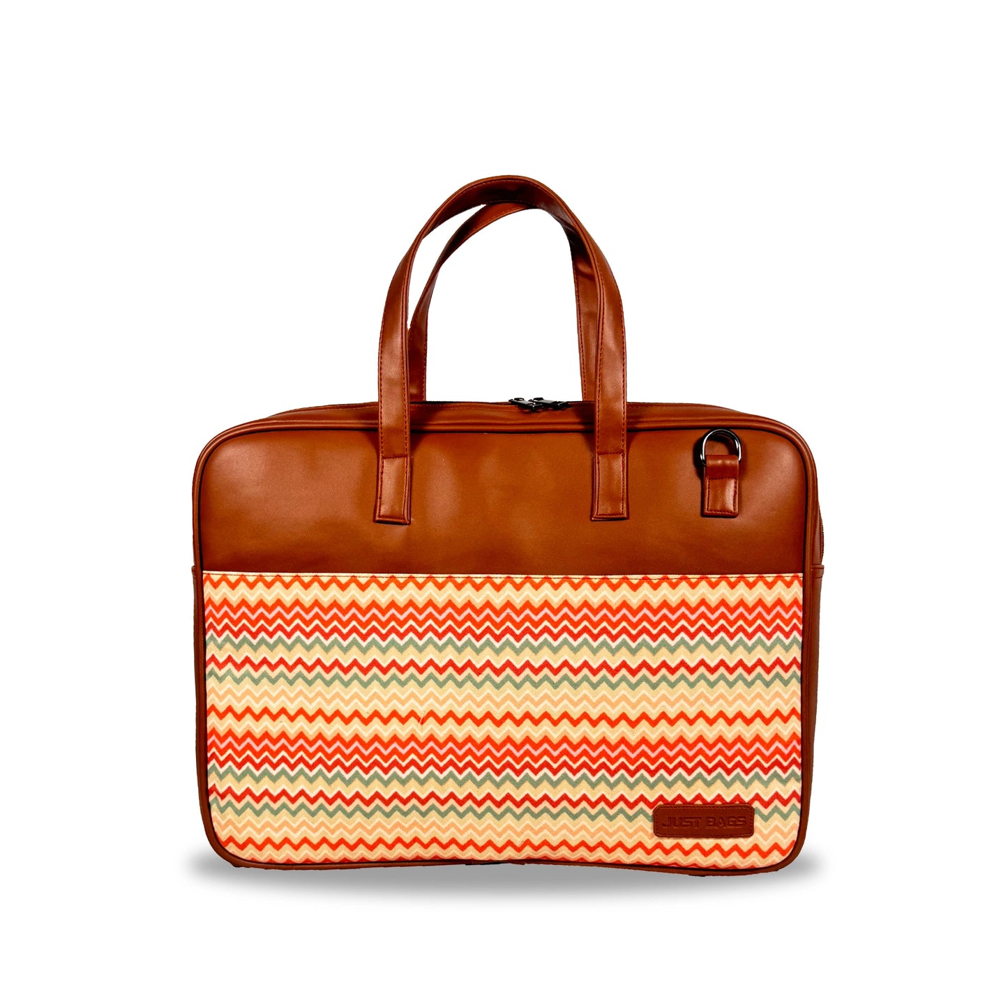 All-Over Printed Foam Leather Office Laptop Bag – Fits up to 15.5" Laptop