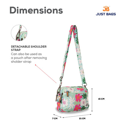 EcoChic Dual Carry Printed Sling Bag