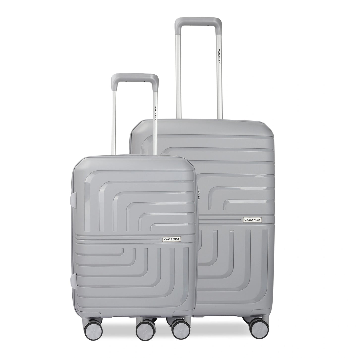 JB Vacanza Arctic Polypropylene Check-In Trolley Bag Combo - 20 inch (55 cm) and 24 inch (65 cm)