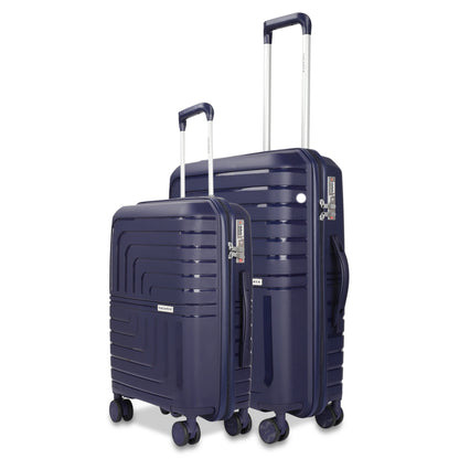 JB Vacanza Arctic Polypropylene Check-In Trolley Bag Combo - 20 inch (55 cm) and 24 inch (65 cm)