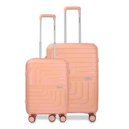 JB Vacanza Arctic Polypropylene Check-In Trolley Bag Combo - 20 inch (55 cm) and 24 inch (65 cm)