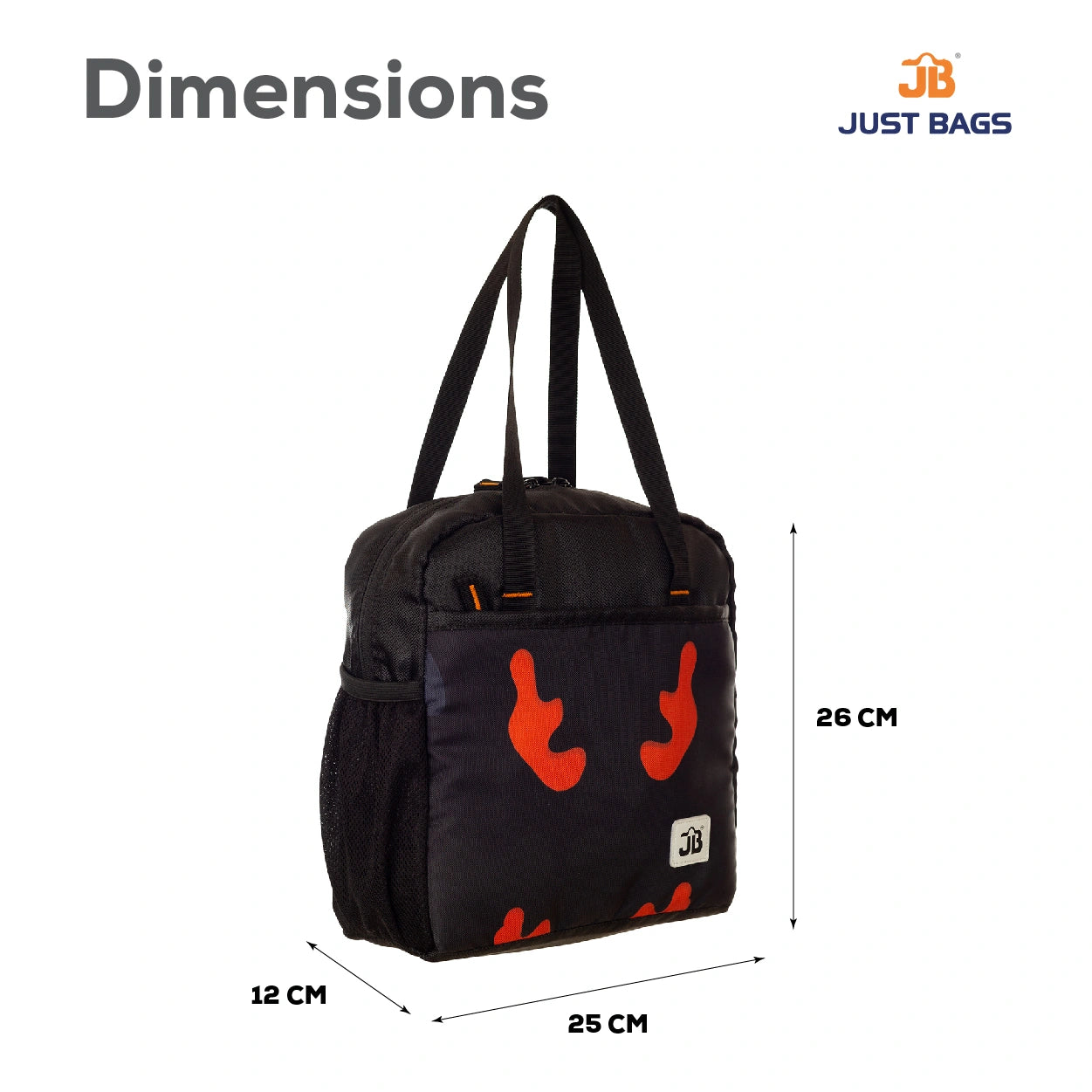 Classic College/School Bag(48cm)(19 inches) & Tiffin Bag(26cm) Combo – Stylish, Durable & Water-Resistant | Lightweight Backpack