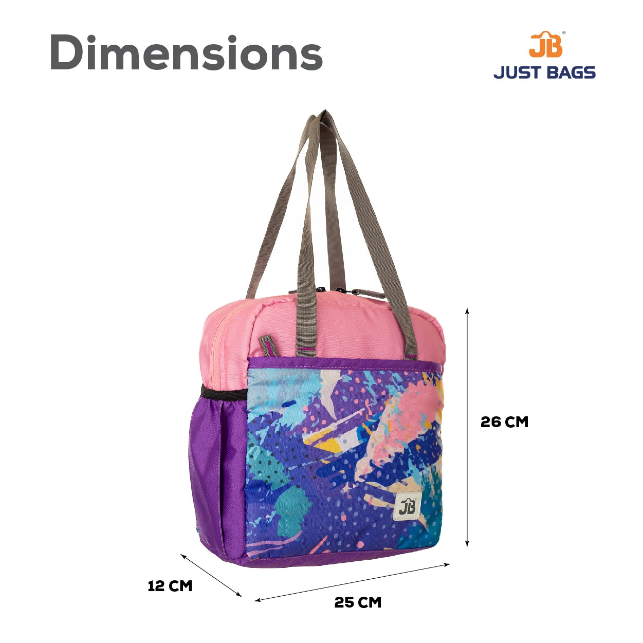 Classic College/School Bag(48cm)(19 inches) & Tiffin Bag(26cm) Combo – Stylish, Durable & Water-Resistant | Lightweight Backpack
