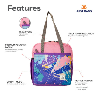 Classic College/School Bag(48cm)(19 inches) & Tiffin Bag(26cm) Combo – Stylish, Durable & Water-Resistant | Lightweight Backpack