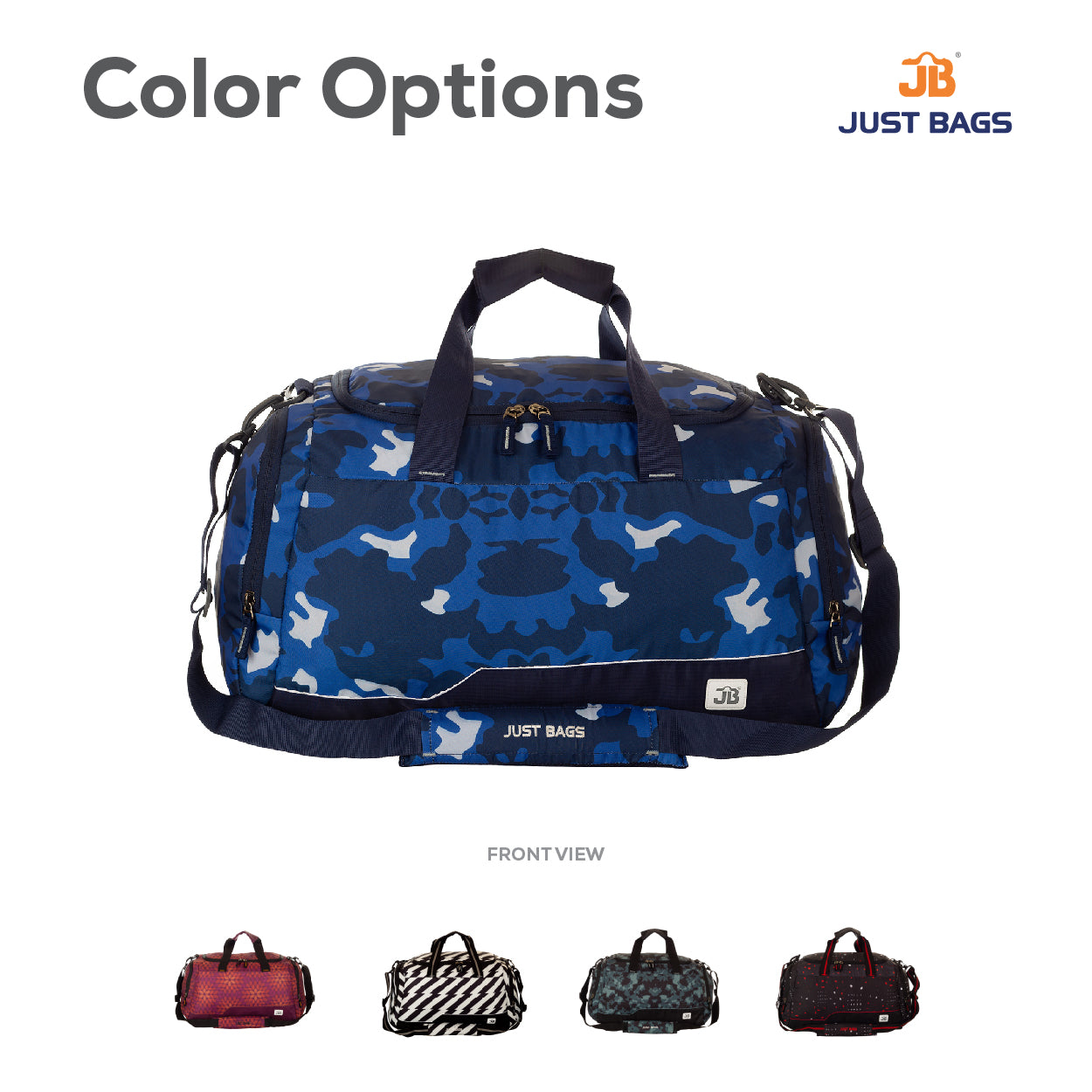 Belgium Travel Pro Camouflage Printed Duffel Bag - 20 inch ( 34L)