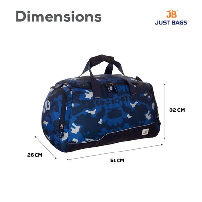 Belgium Travel Pro Camouflage Printed Duffel Bag - 20 inch ( 34L)