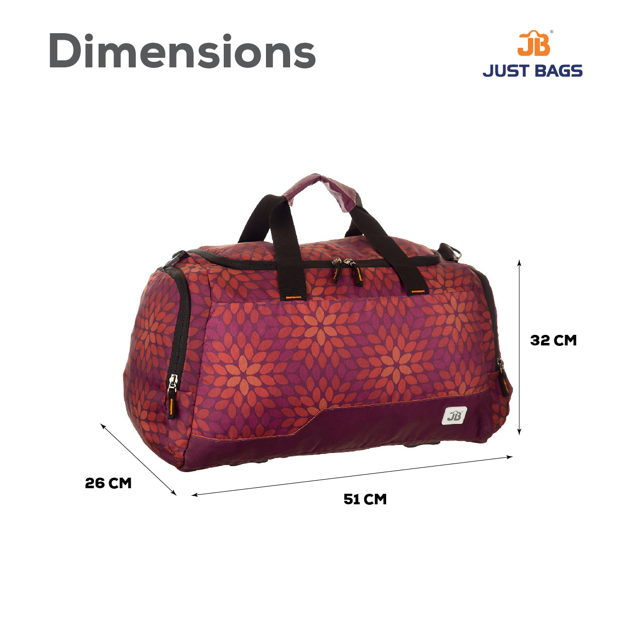 Belgium Pro Travel Duffel Bag - 20 inch ( 34L)