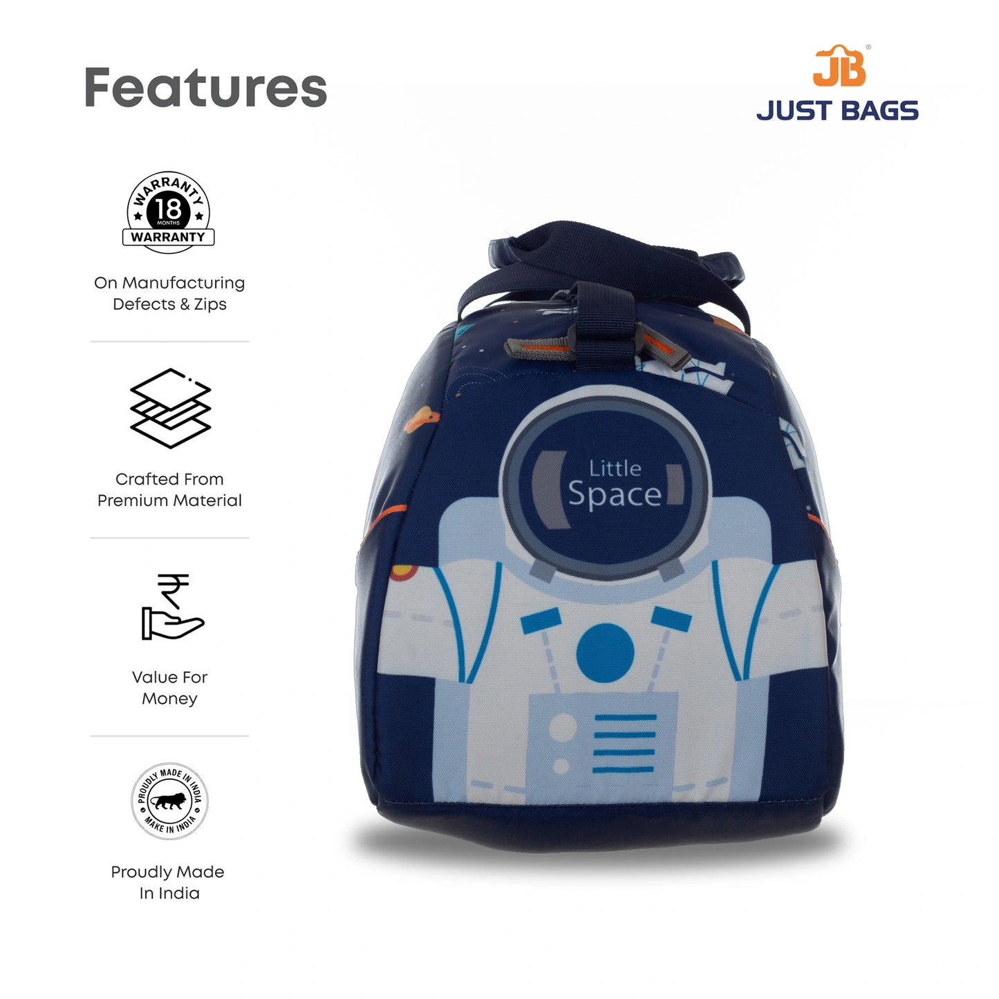 Stylish Kids' Printed Duffel Bag – Perfect Weekender!