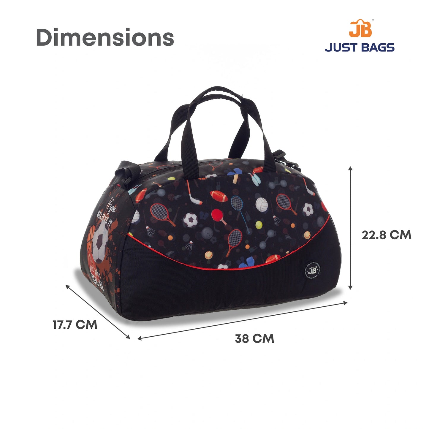 Stylish Kids' Printed Duffel Bag – Perfect Weekender!