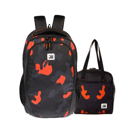 Classic College/School Bag(48cm)(19 inches) & Tiffin Bag(26cm) Combo – Stylish, Durable & Water-Resistant | Lightweight Backpack