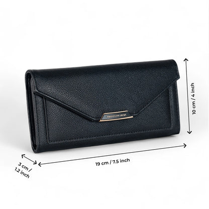 Envelope Style Bi-Fold Wallet for Women – Classy & Functional